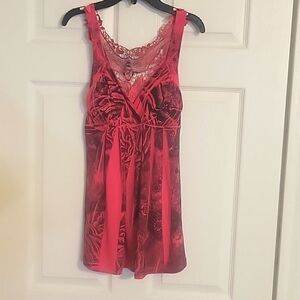 Gorgeous pink and black top